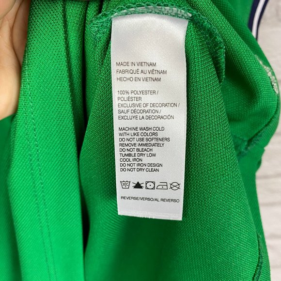 IZOD PerformX Green/blue polo shirt size L - Picture 5 of 5